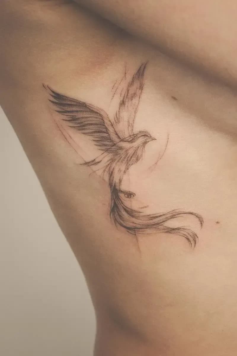 Tattoo fineline by olka_tattoo